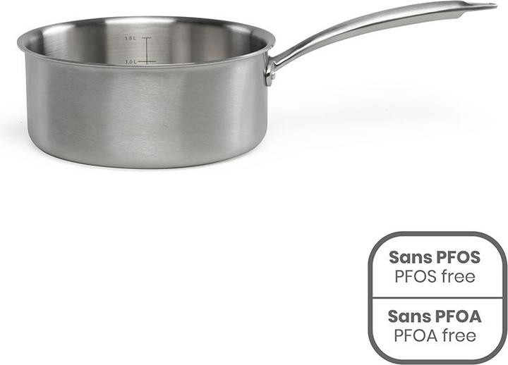 Produktbild Livoo Kochtopf aus Edelstahl 18 cm (18 cm, Kochtopf, Edelstahl)