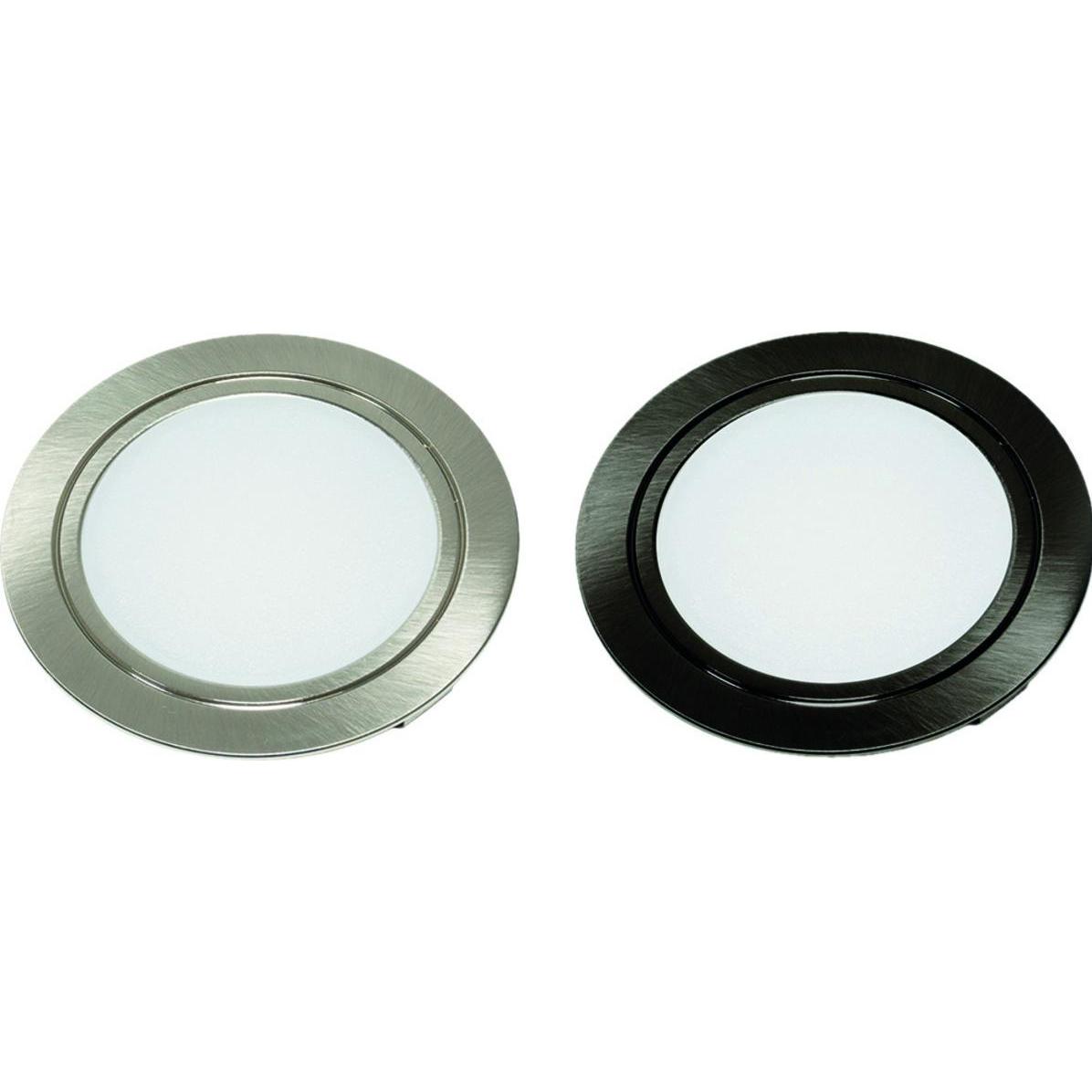 L&S, Wandleuchte + Deckenleuchte, Komplettset LED Einbauleuchten Chip 58 Emotion 12 V (250 lm)