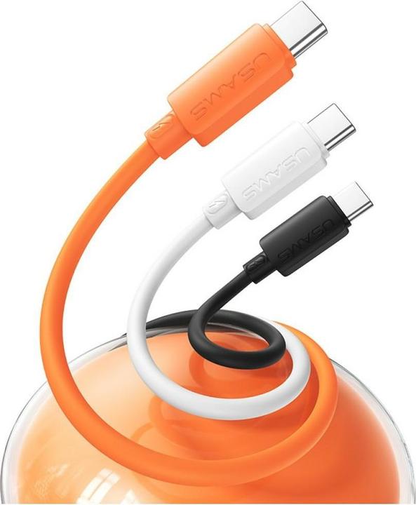 Produktbild Usams Cable U98 3A Silicone Fast Charging USB-C black (1 m, 18 W)
