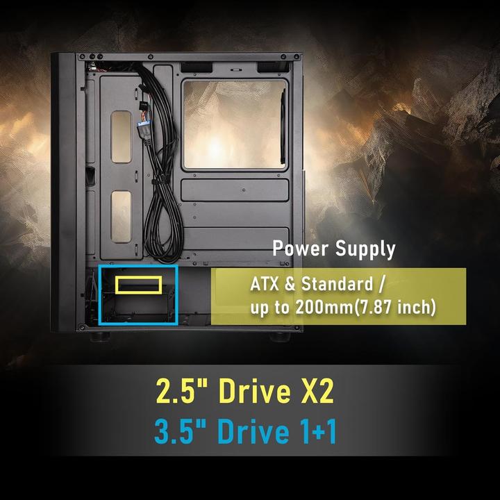 Image du produit BitFenix Case PC Apollo (ATX, mATX)