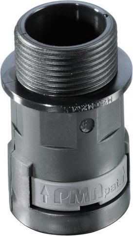 PMA Connection fittings straight PG36 Polyamide 6 Straight Black