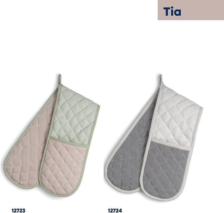 Produktbild Kela Doppelter Ofenhandschuh Tia (100% Baumwolle)