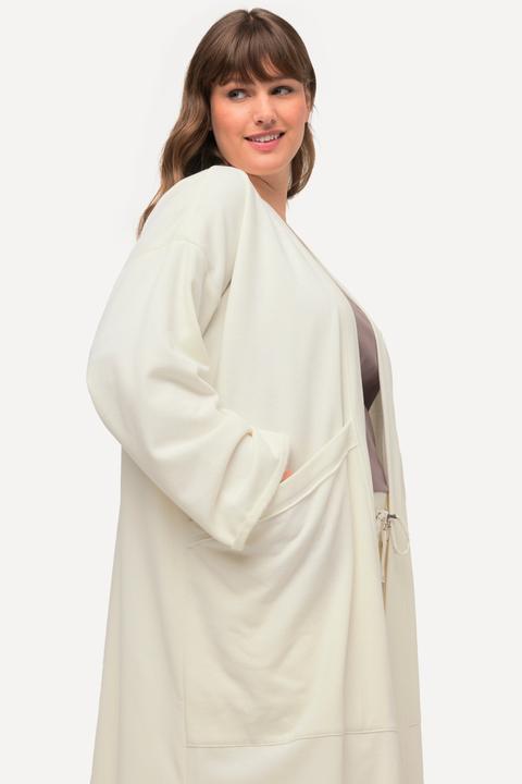 Produktbild Ulla Popken Loungewear-Longjacke, Oversized, kuschelweich, extralang (50, 52)