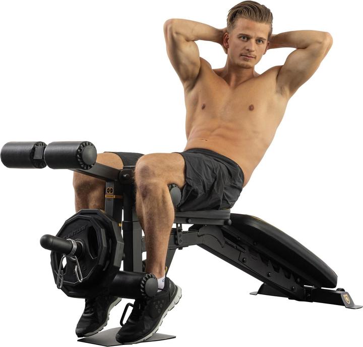 Produktbild Tunturi Centuri verstellbare Hantelbank mit Bauch- und Beintrainer UB100