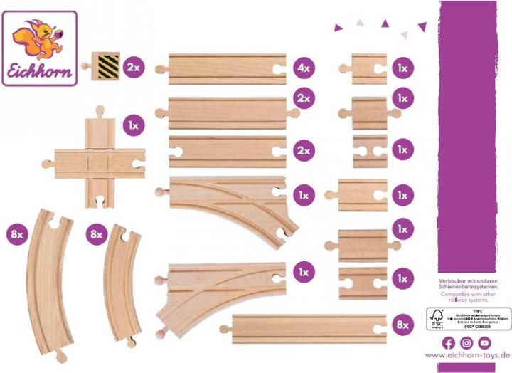 Immagine prodotto Eichhorn EH Bahn, Grande assortimento ferroviario