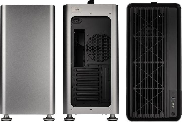 Actual product image Jonsplus i400 ATX Enclosure, Tempered Glass (ATX, mATX, E-ATX, ITX)