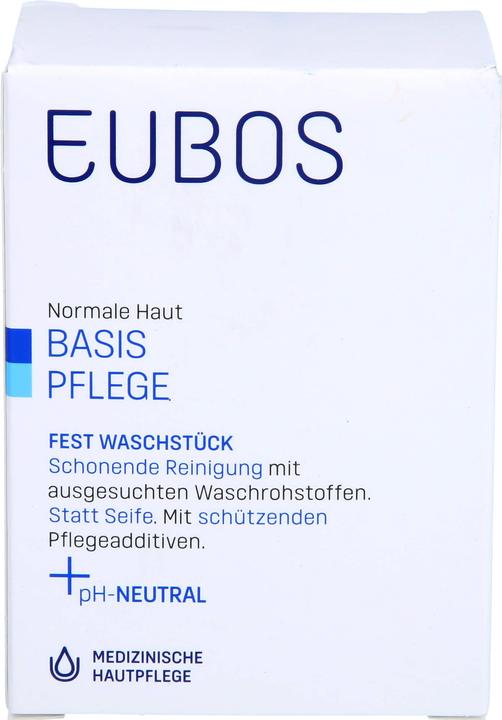 Eubos Basispflege Fest Waschstück, 1 St. Seifenstück