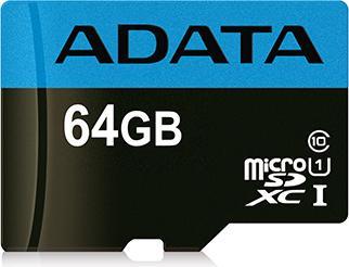 Produktbild Adata microSDXC Card (64 GB, microSDXC, U1, UHS-I)