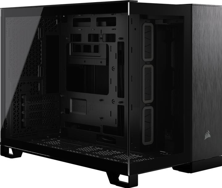 Produktbild Corsair 2500X (schwarz/anthrazit, Tempered Glass x 2) (mATX, Mini-ITX)