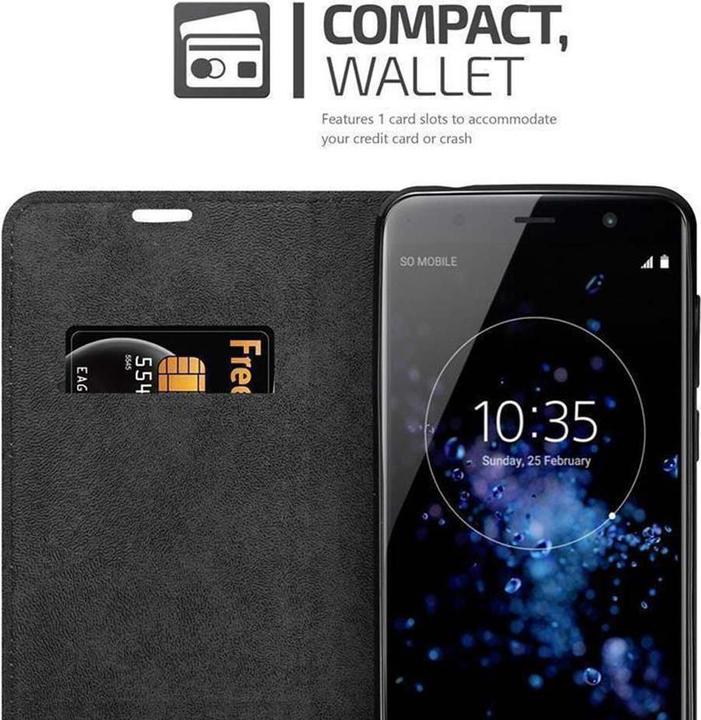 Image du produit Cadorabo Book Couverture magnétique invisible (Sony Xperia XZ2 Premium)