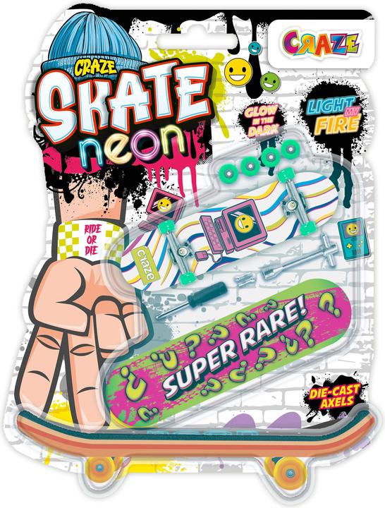 Produktbild Craze Finger-Skateboard Double Mix (Multilingual)