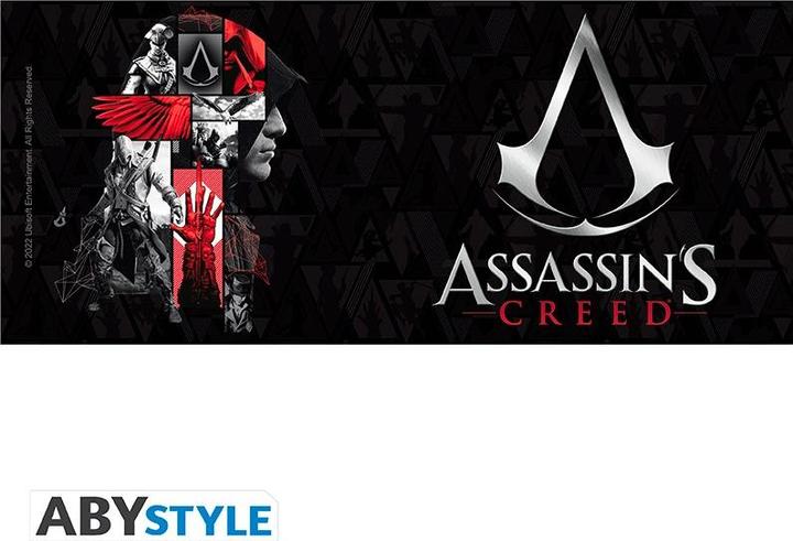 Immagine prodotto ABYstyle Assassin's Creed Tazza 320ml Subli : Crest Black & Red (320 ml, 2 x)