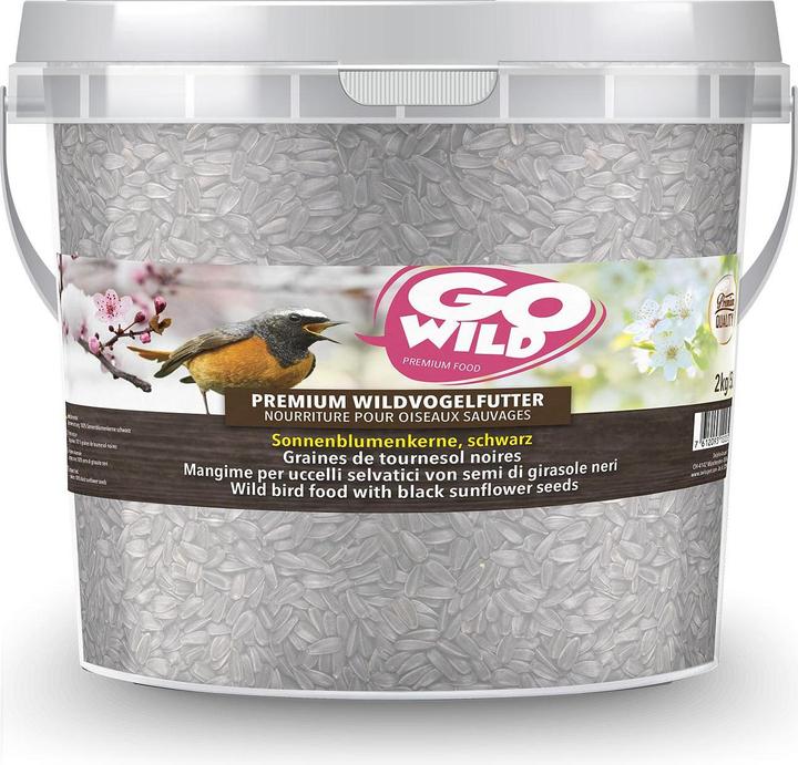 Actual product image GoWild Sunflower seeds (1 x, 2 kg)