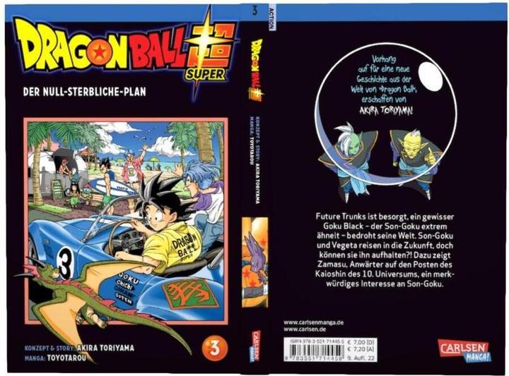 Produktbild Dragon Ball Super 3 (Deutsch, Akira Toriyama (Original Story), 2018)