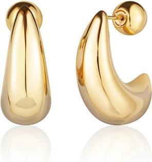 Actual product image JVD - Original gold-plated earrings SSSE0158X20GO00