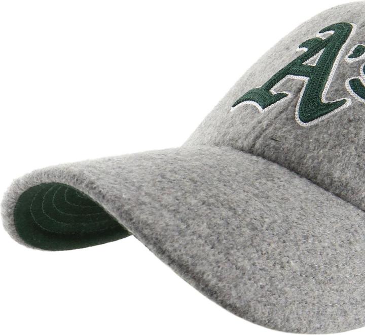 Produktbild 47 Brand Curved Strapback Cap - MELTON Oakland Athletics