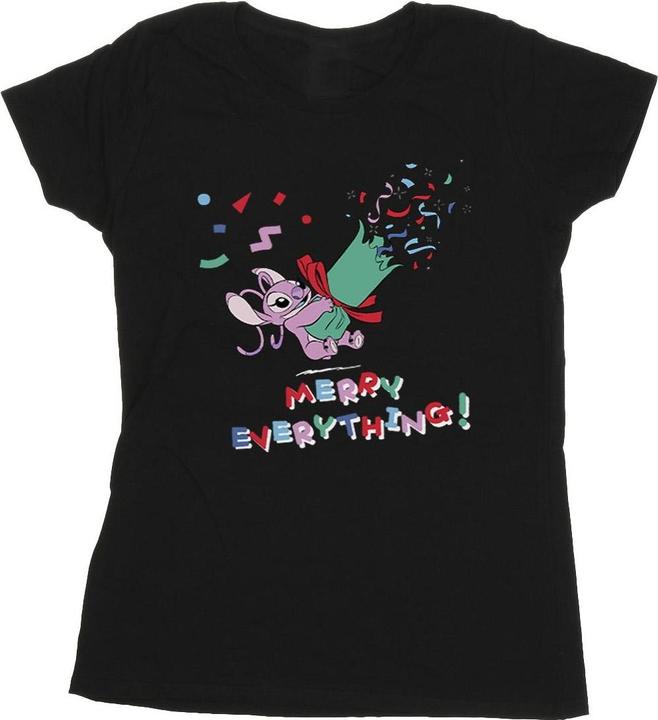 Produktbild Disney Lilo And Stitch Angel Merry Everything TShirt (XXL)
