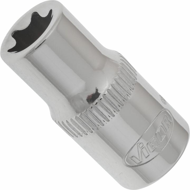 Produktbild Vigor T Steckschlüsseleinsatz ∙ V2189 ∙ Vierkant6,3 mm (1/4 Zoll) ∙ E Profil ∙ E8