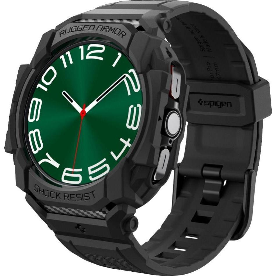 Thumbnail - Spigen Rugged Armor Pro, Smartwatch Zubehör, Schwarz