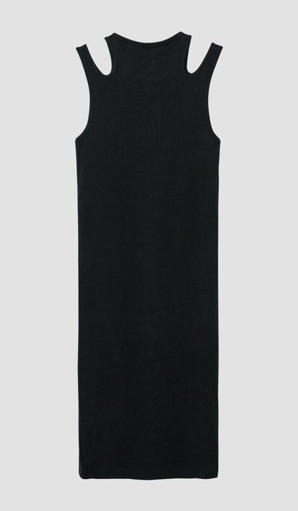 Actual product image S.Oliver Kleid Slim-Fit-Kleid aus Rippware mit Cut-outs (152)