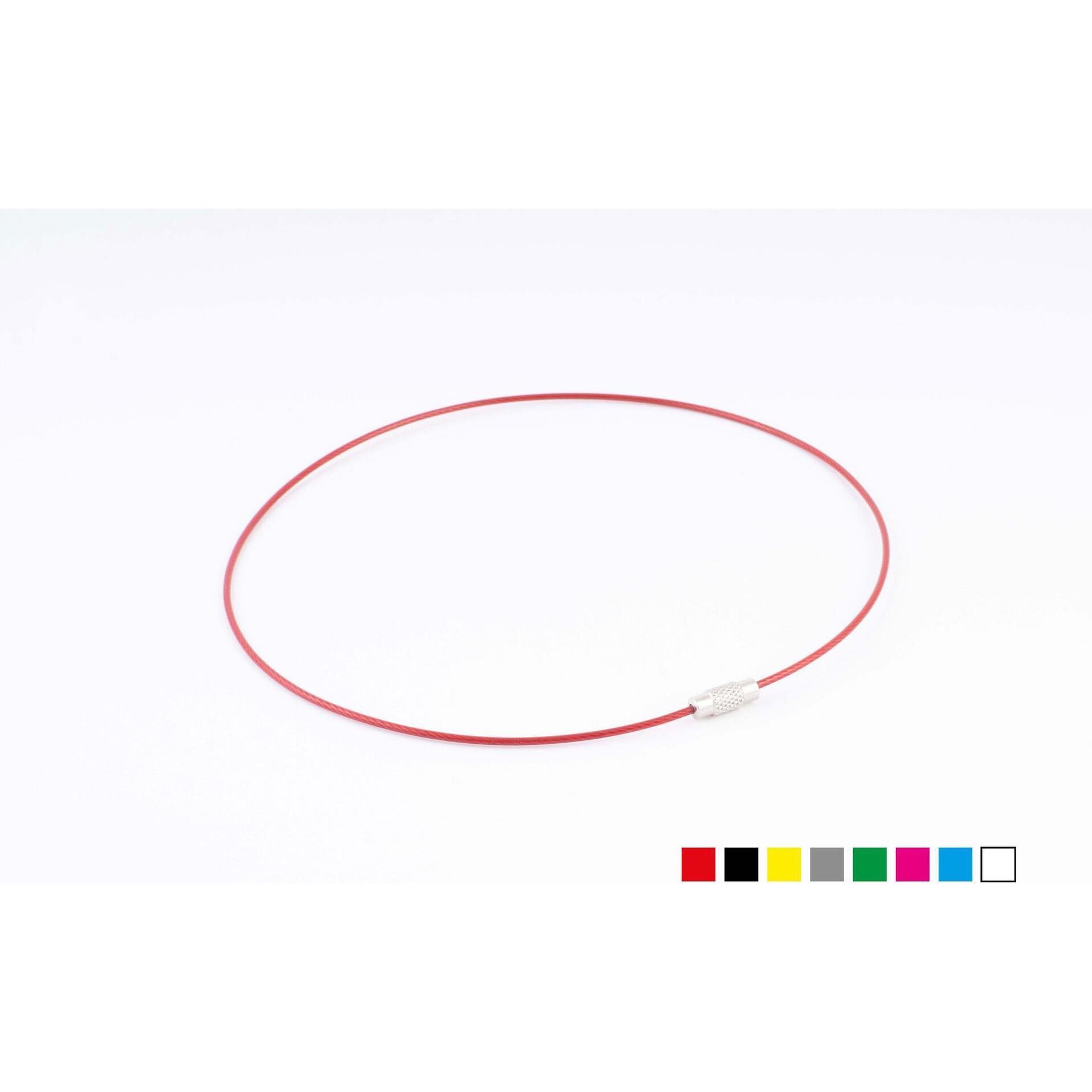 Thumbnail - Shiverpeaks -BASIC-S--Drahtseil, verschraubbar, 8-teilig, farbig, 10cm (0.10 m), Video Kabel