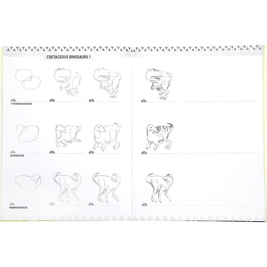 Thumbnail - Eeboo Learn to Draw - Dinosaurs - (EARTBK6)
