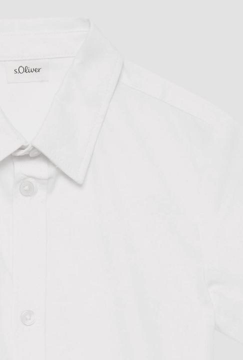 Immagine prodotto S.Oliver Hemd Festliches Slim-Fit-Hemd aus Baumwollstretch (98)
