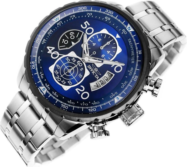 Produktbild Invicta Aviator 22970 Quartz Herenhorloge - 48mm (Chronograph, 48 mm)