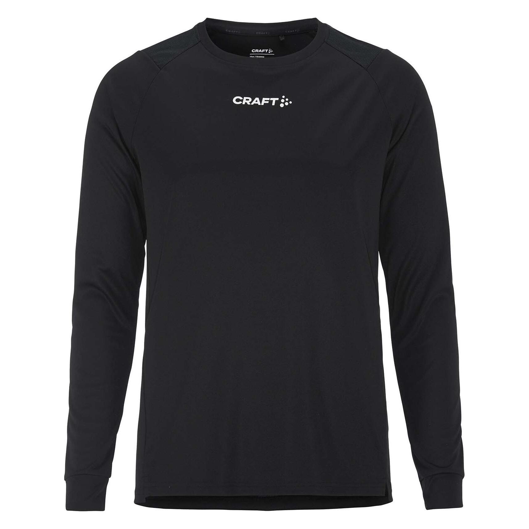 Craft, Herren, Sportshirt, Rush 2.0 Ls Tee M (S), Schwarz, S