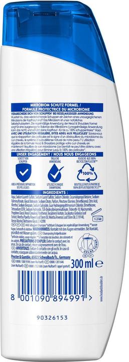 Immagine prodotto Head & Shoulders Anti-Schuppen Shampoo bei juckender Kopfhaut (300 ml, Shampoo liquido)
