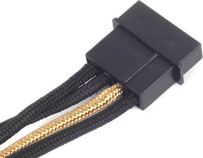 Image du produit Silverstone Câble Molex 4 pôles vers 4x SATA (30 cm)