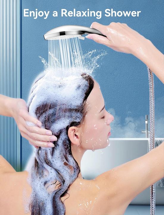 Image du produit Magichome Duschkopf mit Schlauch (5 Types de jets)
