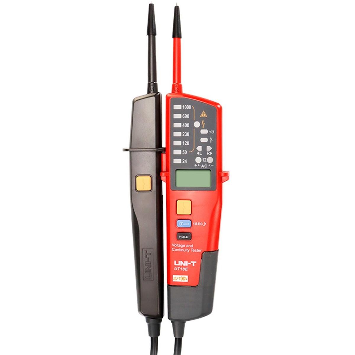 Uni-T UT18E voltage and continuity tester (CAT III 1000V, CAT IV 600V) (UT18E)