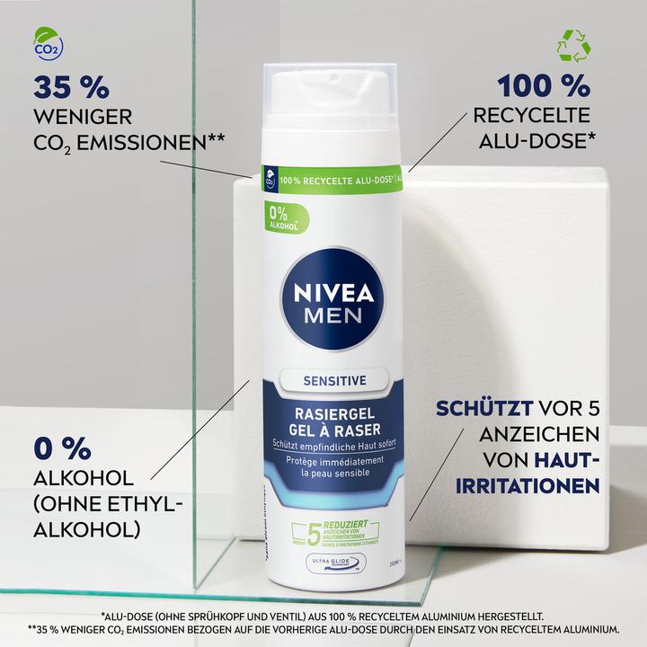 Produktbild NIVEA Sensitive (200 ml, Rasiergel)