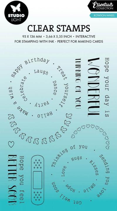 Nährwerte und Zutaten Sizzix Klarischtstempel Kreise