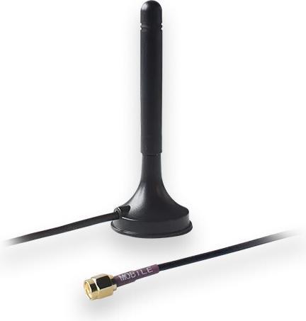 Teltonika Antenne LTE Antenne 2 DBI type magnétique avec 3 m de câble connecteur SMA (4G)