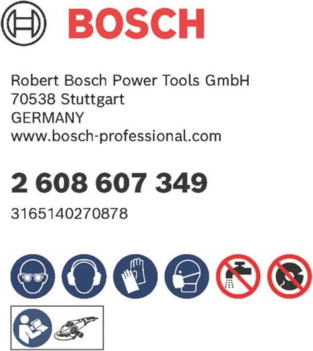 Produktbild Bosch Professional Zubehör Fächerschleifscheibe X551 Expert for Metal, gerade, 115 mm, 40 (40)