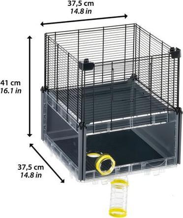 Immagine prodotto Ferplast Gabbia per roditori Multipla grigio