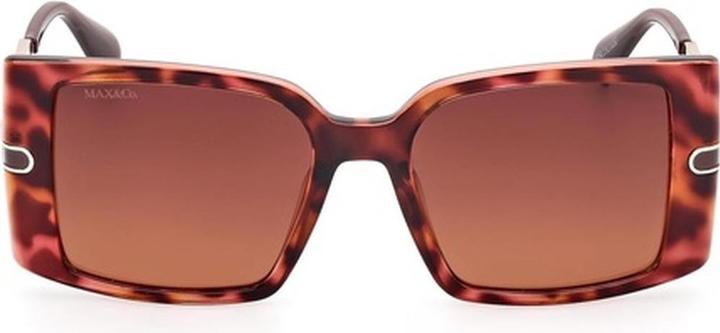 Actual product image Latetobed Max & Co Mo0120 55f Coloured Havana Sunglasses for Women 53/18/140