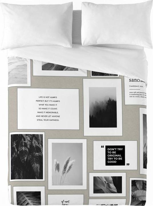 Image du produit Rosewood Bettdeckenbezug Naturals Matt Double size (220 x 220 cm) (Housse de couette, 220 x 220 cm)