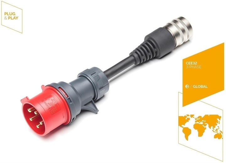 Image du produit Juice Technology Juice Booster 3 air Swiss Basic Set (Type 2, 11 kW, 16 A, CEE16 rouge)