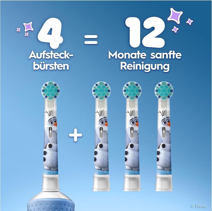 Produktbild Oral-B Aufsteckbürsten Kids Frozen 4er Aufsteckbürsten (4x)