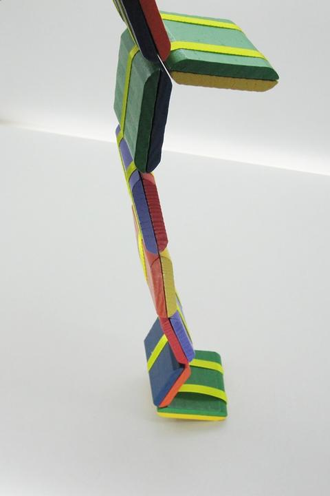 Actual product image small foot Magic Clatter