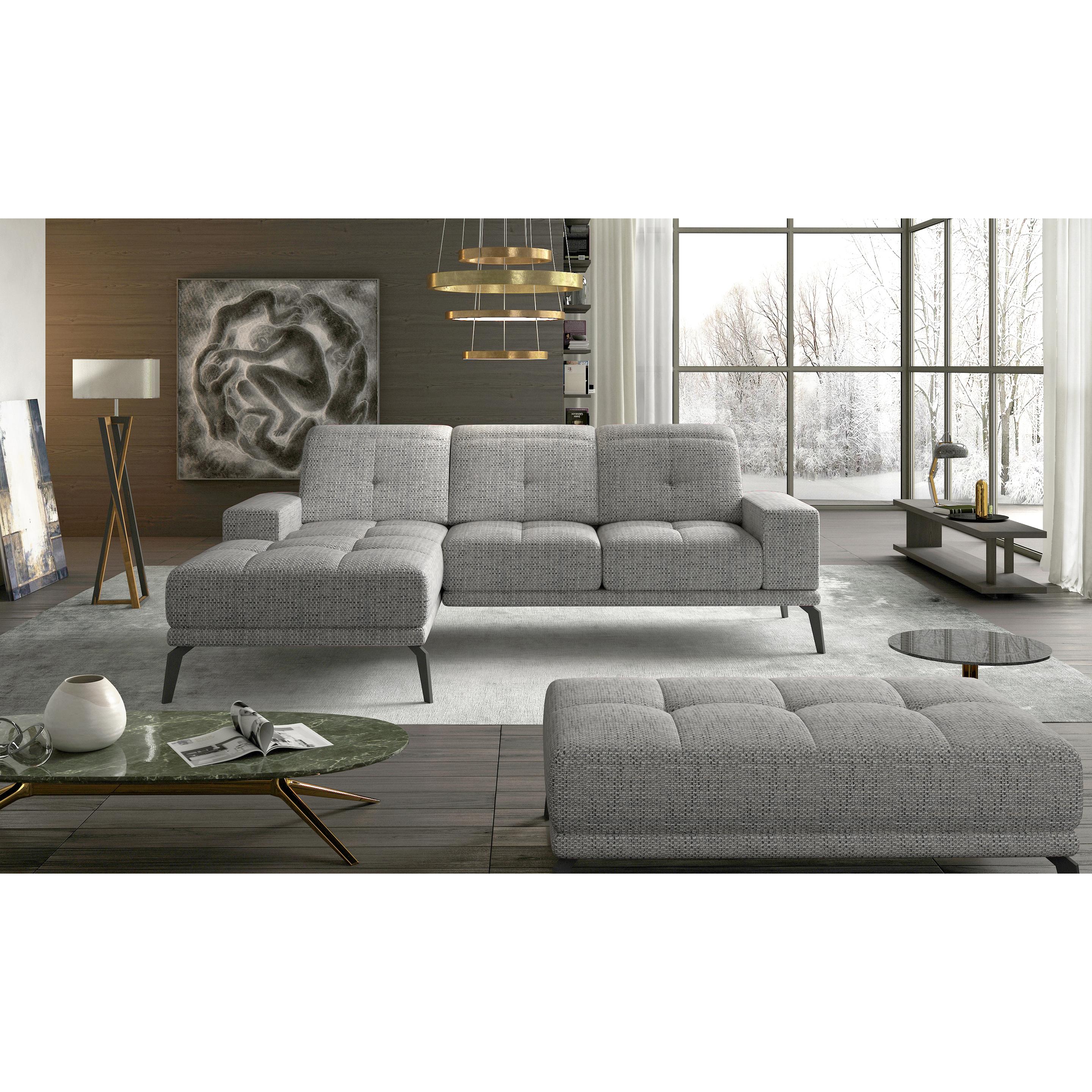 ELTAP, Sofa, Narożnik Torrense + Puf (Ecksofa, 4-Sitzer, Bettsofa)