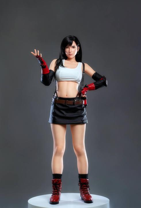 Image du produit Game Lady Full Silicone Doll Tifa 168 cm - Dissidia Final Fantasy NT-Version
