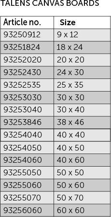 Produktbild Talens Canvas Board 24 x 30 cm (24 x 30 cm)