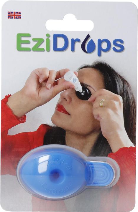Image du produit Ezidrops Applicateur de gouttes pour les yeux bleu