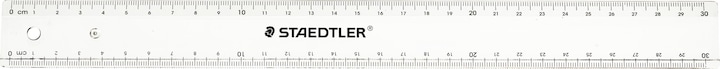 Actual product image Staedtler Ruler (300 mm)