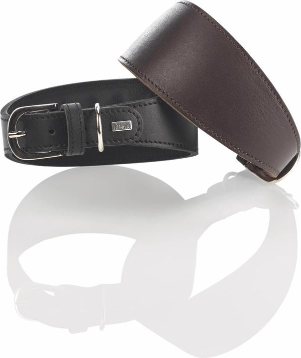 Image du produit Hunter Collier pour lévriers Super Soft en cuir véritable (Chien, Sport canin)