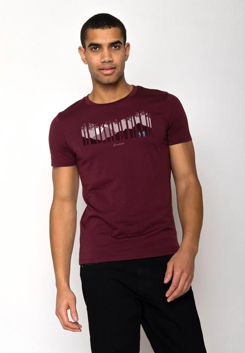 Actual product image Greenbomb Nature Forest Couple Guide T-Shirt (S)